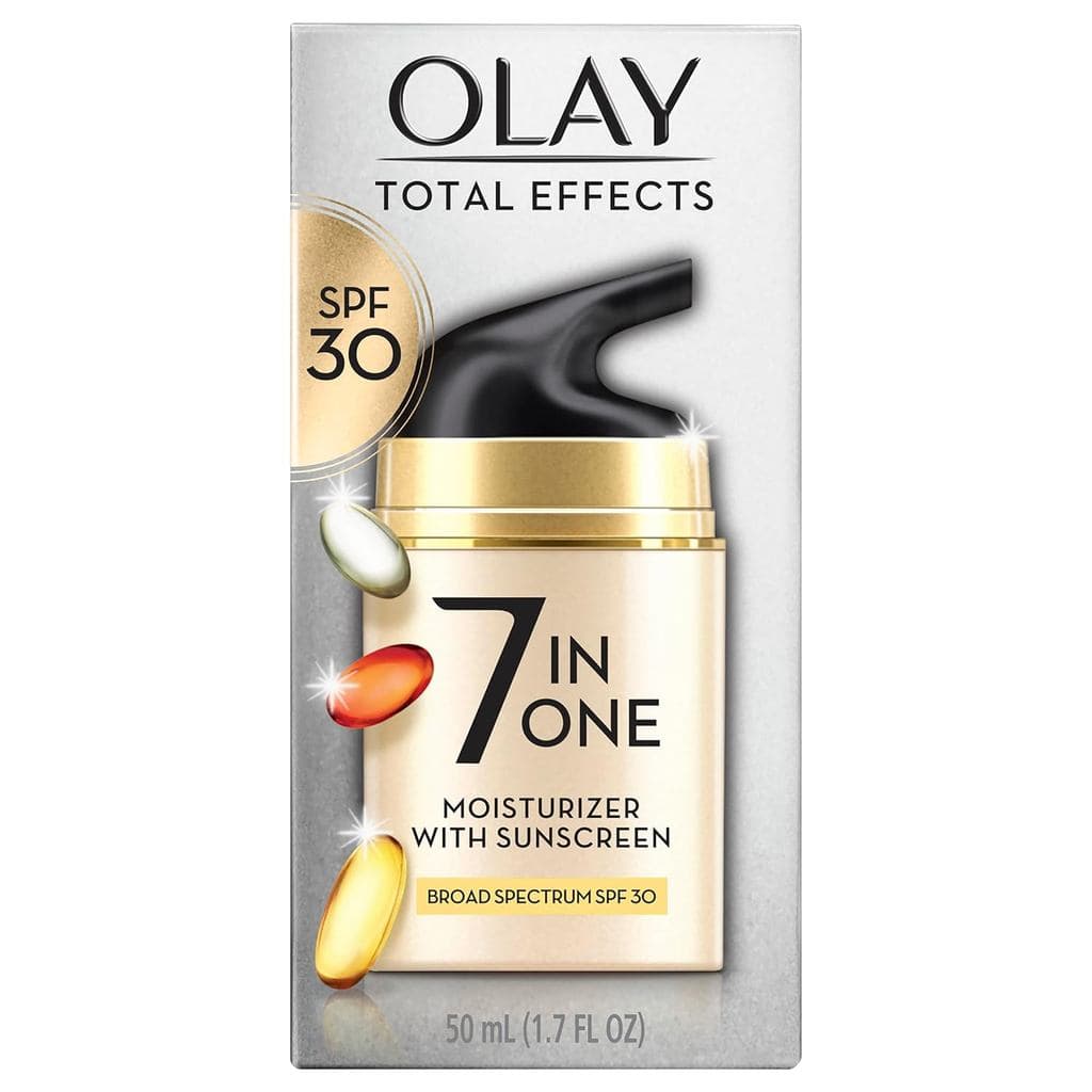 A Loção Hidratante Facial L'Oréal com FPS30 é adequada para pele seca, com 7 benefícios principais, incluindo redução de