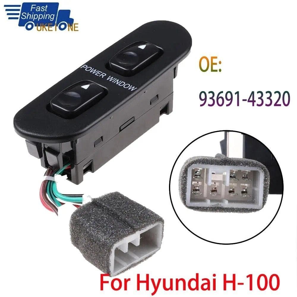 Para Hyundai H100 Ônibus Kasten 1993-2004 Interruptor Da Janela De Energia Elétrica Levantador Botão Controle Acessórios