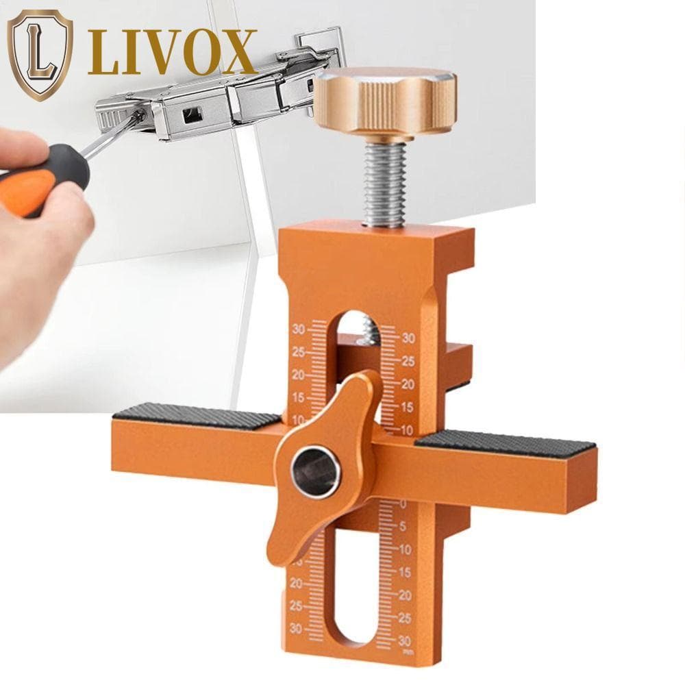 Gabarito De Instalação Do Painel Da Porta Armário LIVOX , Posicionamento Rápido 2 Em 1 Posicionador