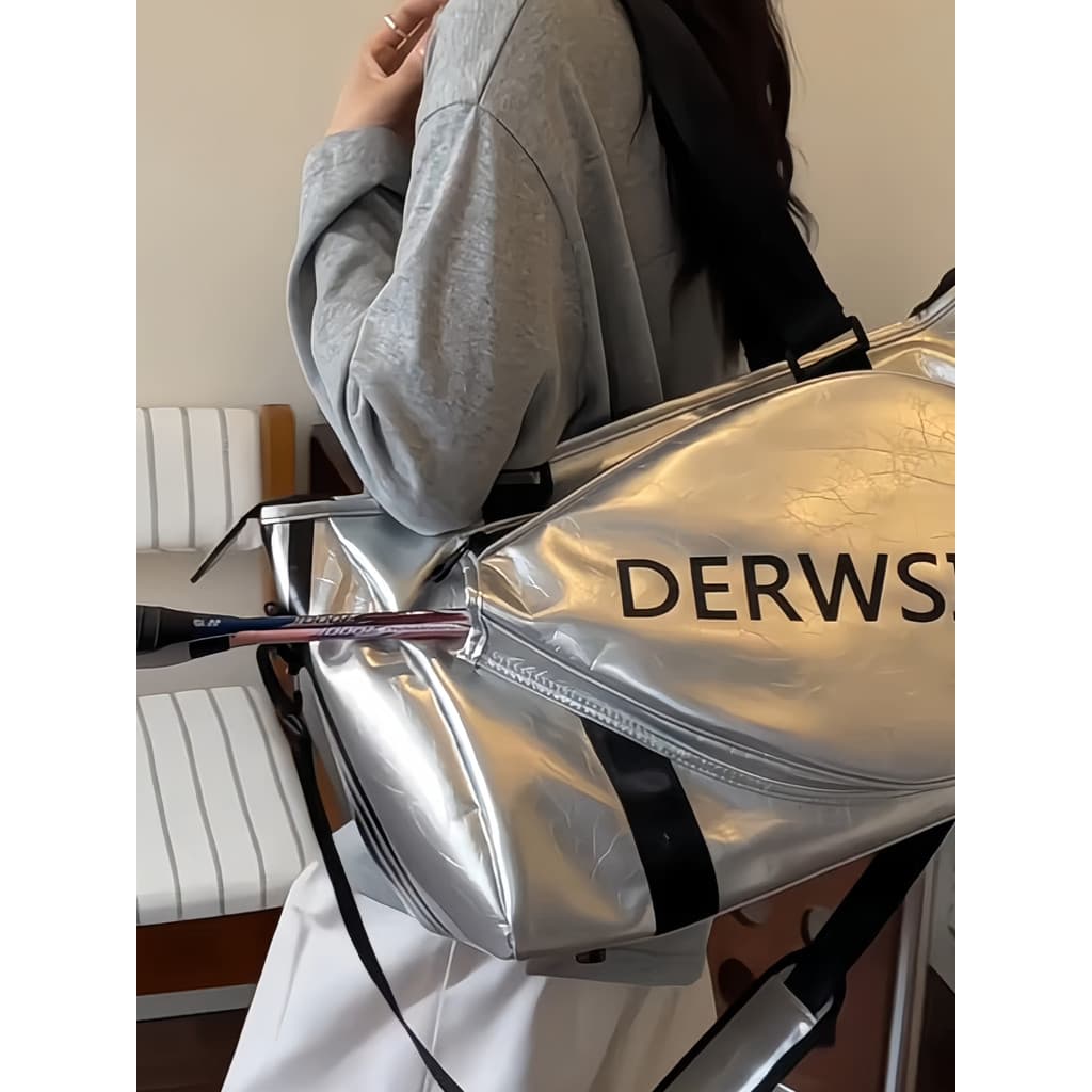Padrão violento à prova dwaterproof água multifuncional saco de Badminton esportes seco molhado separação das mulheres d