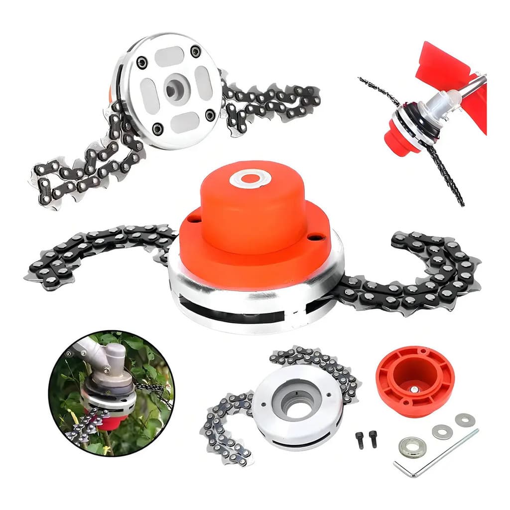 Trimmer Com Corrente Motosserra Lâmina Para Roçadeira Stihl