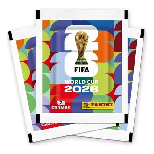 Kit Com 30 Envelopes (210 Figurinhas)copa Do Mundo Fifa 2026