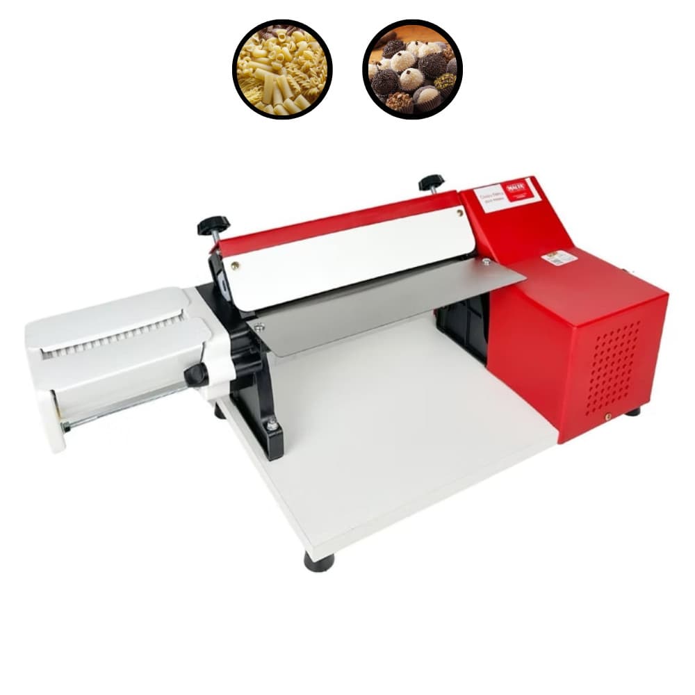 Laminador Pasta Americana Vermelho 28cm Bivolt c/ Talharim