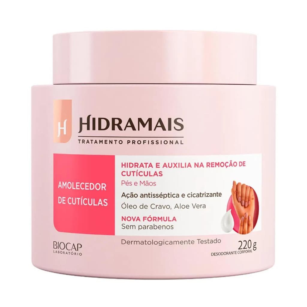 Creme Amolecedor de Cutículas 220g Hidramais