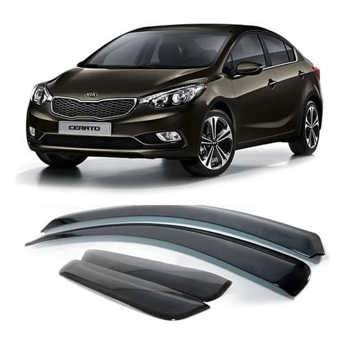 Calha De Chuva Acrilica Fumê Cerato 2014 A 2022 4 Portas