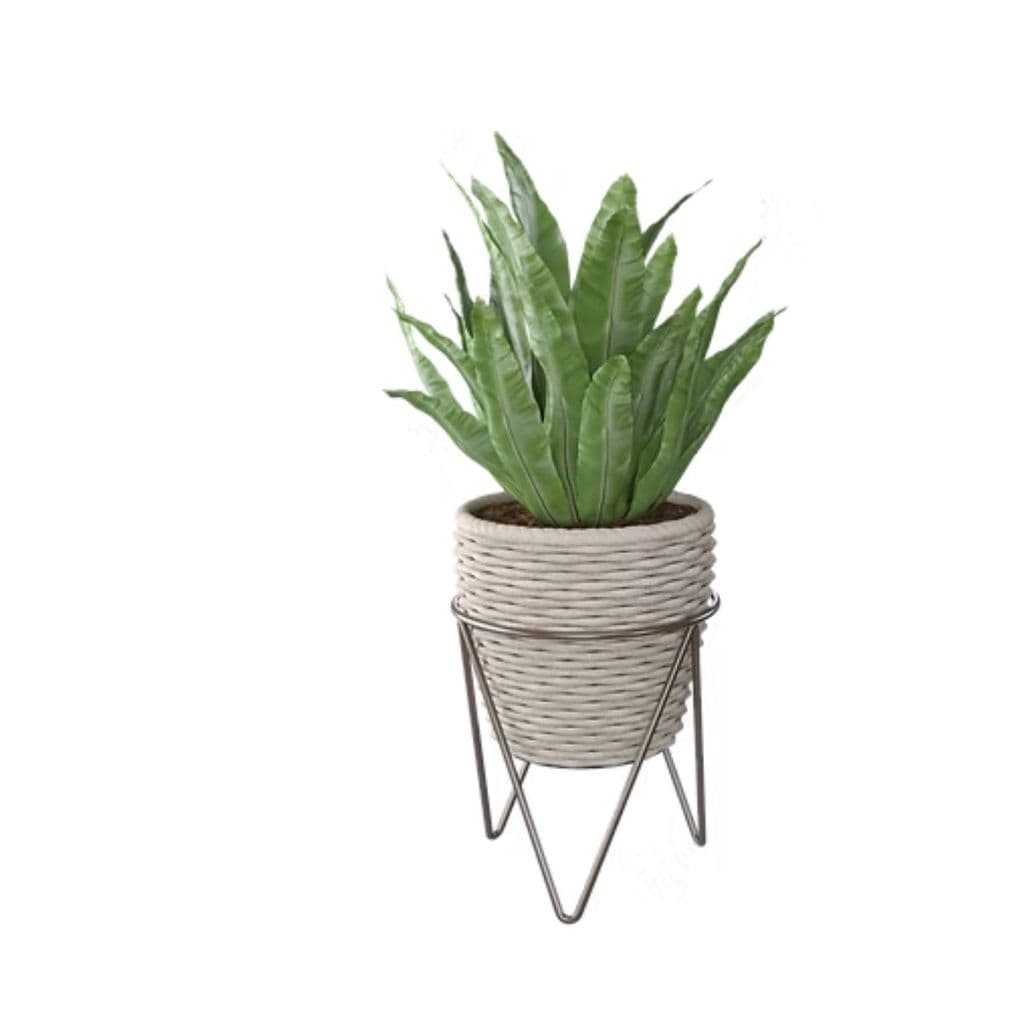 Suporte Vaso Decorativo Para Jardim Casa Sala Quarto 27x30
