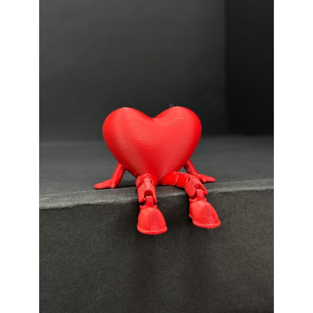 Coração articulado decoração dia dos namorados love