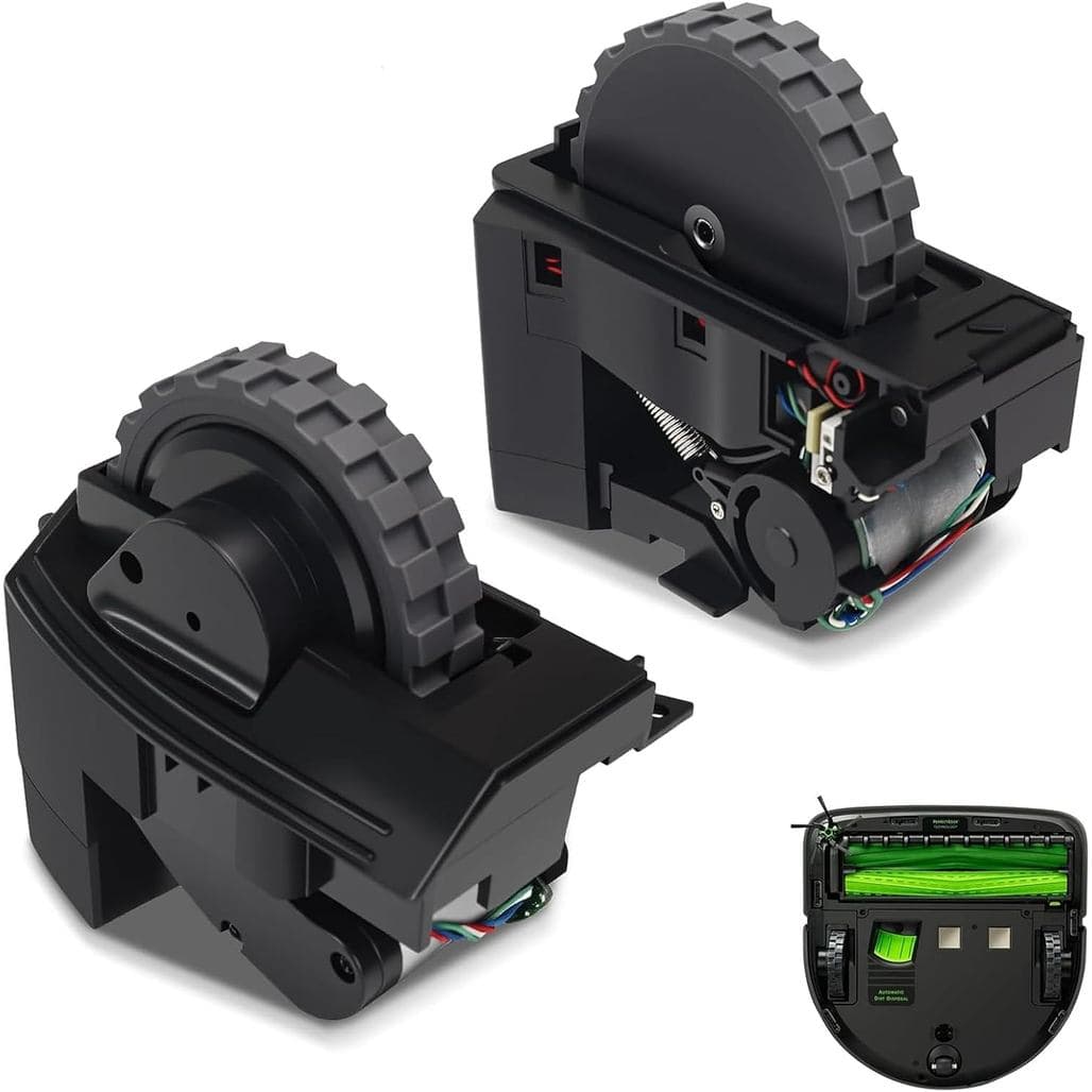 Peças de Substituição do Módulo da Roda Esquerda e Direita para Aspirador Robô iRobot Roomba S9 (9150) S9+ S9Plus (9550)