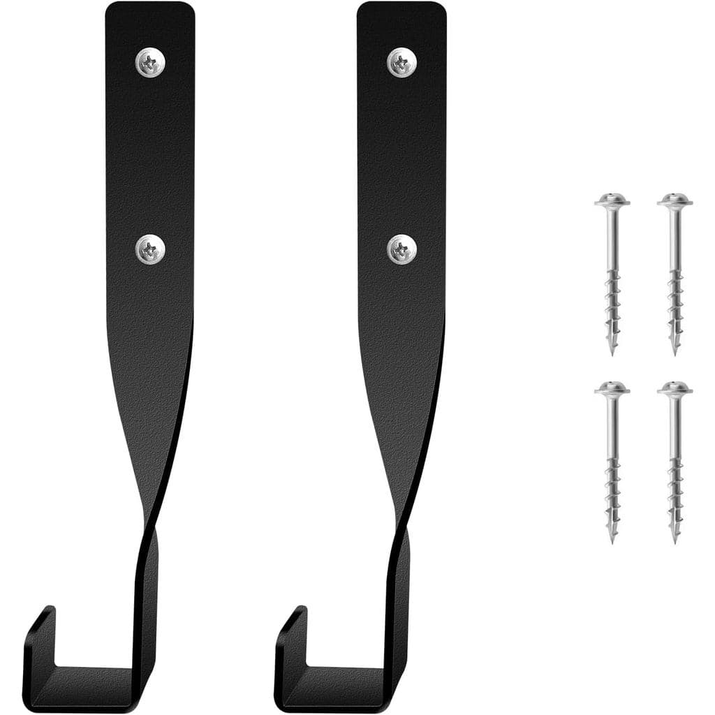 2 Peças Suporte de Parede para Motosserra, Suporte para Soprador de Mochila, Acessórios e Ferramentas para Parede de Gar