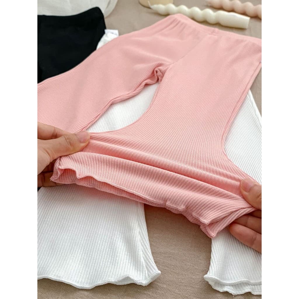Menina estilo fino respirável Anti-mosquito calças verão 2024 novo estilo bebê menina versão coreana All-Match Casual ao
