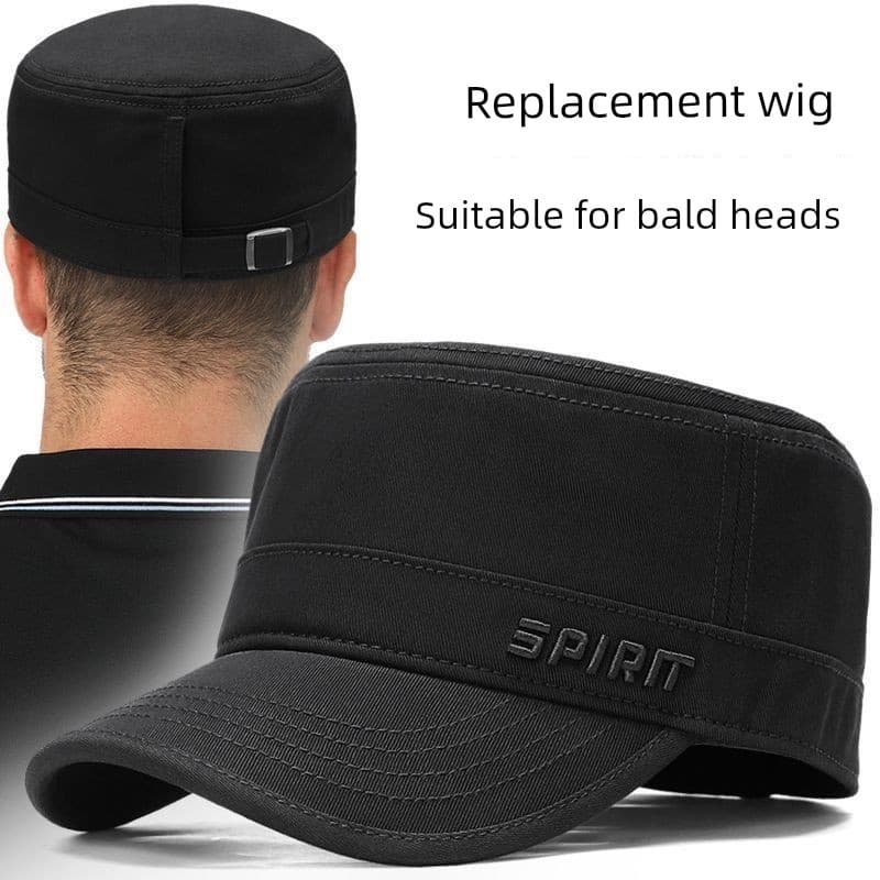 boné boné masculino Boné masculino Four Seasons Casual plano com vedação traseira de primavera ajustável boné de beise