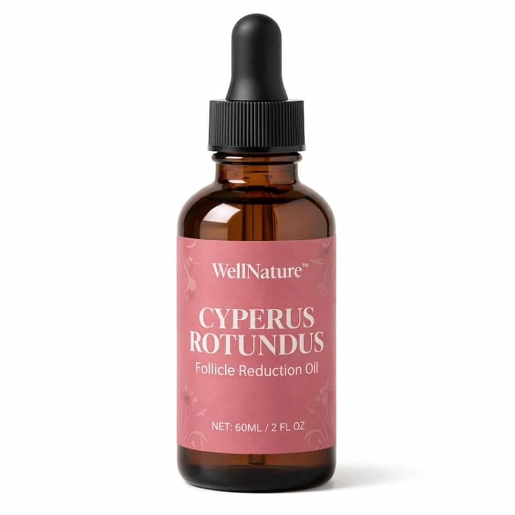 WellNatureElixirDeRaizDeCyperus - Óleo Corporal Hidratante e Revitalizante de Cyperus para Cuidados Pós-Depilação e para