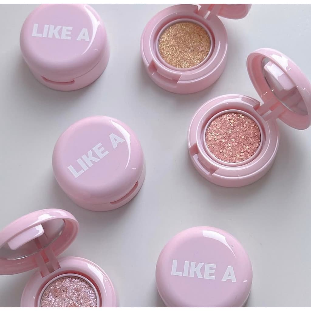 Nicho coreano lua abençoada monocromática sombra glitter fino glitter mini mini 0.8g