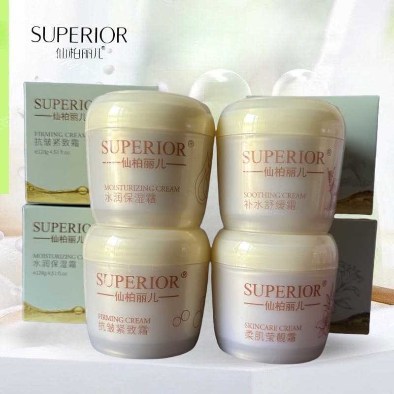 Cambolier Creme Hidratante Firmador Antirrugas 128g Hidratante Calmante Hidratante Creme Iluminador de Pele Macia Garraf