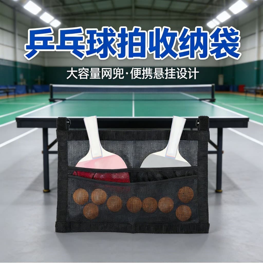 Novo saco de armazenamento de equipamentos esportivos de tênis de mesa saco de armazenamento de raquete de tênis de mesa