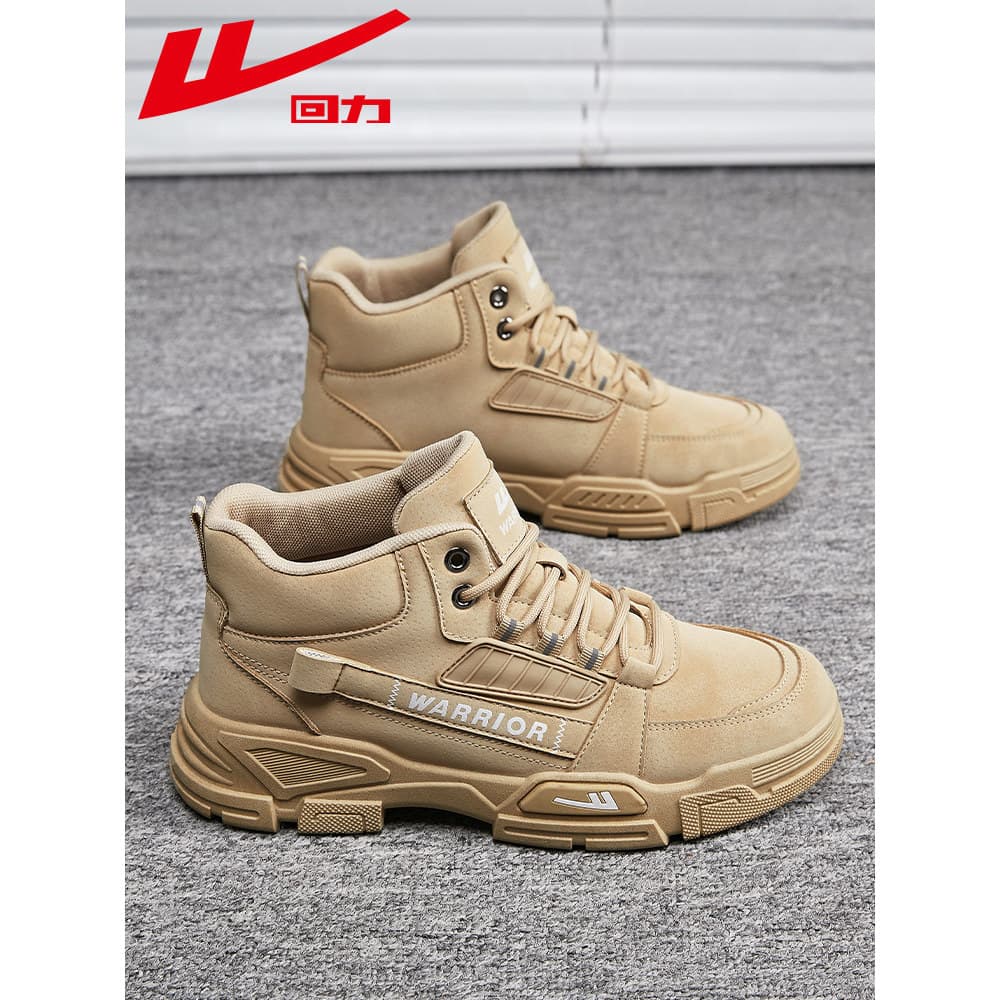 Puxar para trás Martin botas sapatos masculinos outono inverno novo estilo de alta qualidade macacão ao ar livre sapatos
