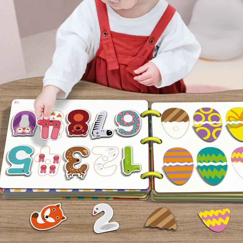 Livro silencioso bebê rasgar livro bebê mão rasgar colar livro educação precoce adesivo mágico jardim de infância ilumin