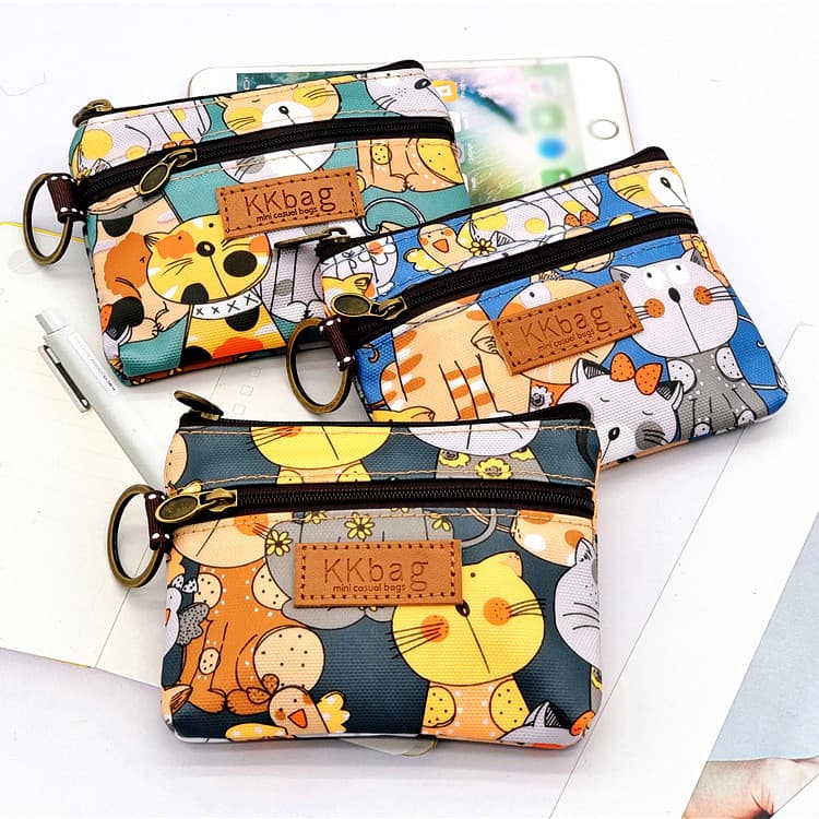 Bonito Mini bolsa de moedas ID carteira de motorista cartão de carteira de motorista pequeno saco itens portáteis saco d
