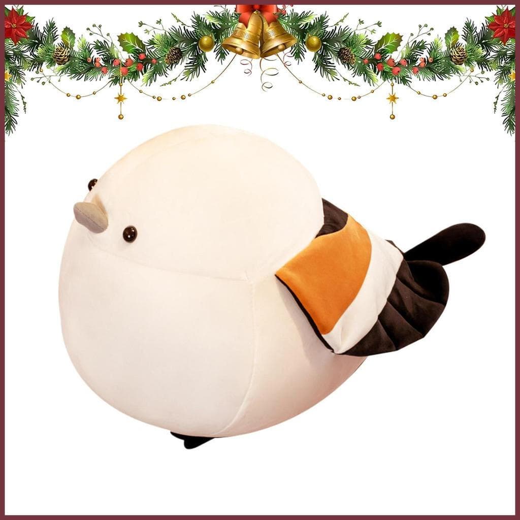 Pássaro De Pelúcia Animal 35cm Forma Bonito Decoração Fofinha Brinquedos Para Casa Sofá Cama Sala Estar Escola jiwbr