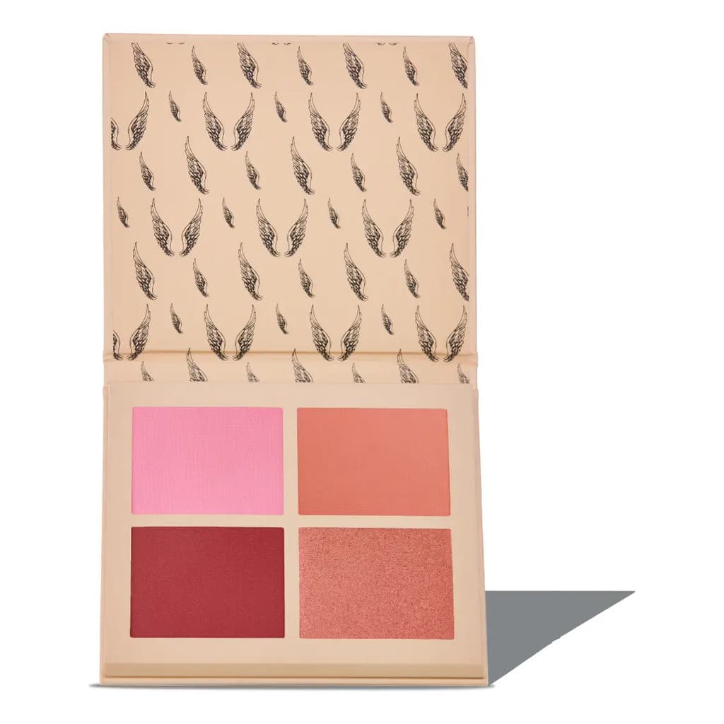 Paleta Blush 4 Tons Catharine Hill Acabamento Opaco E Cintilante Rosa-claro