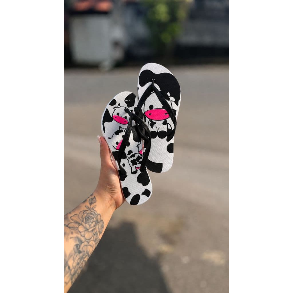 Chinelo Feminino Confortável  Estampado – Vários Modelos