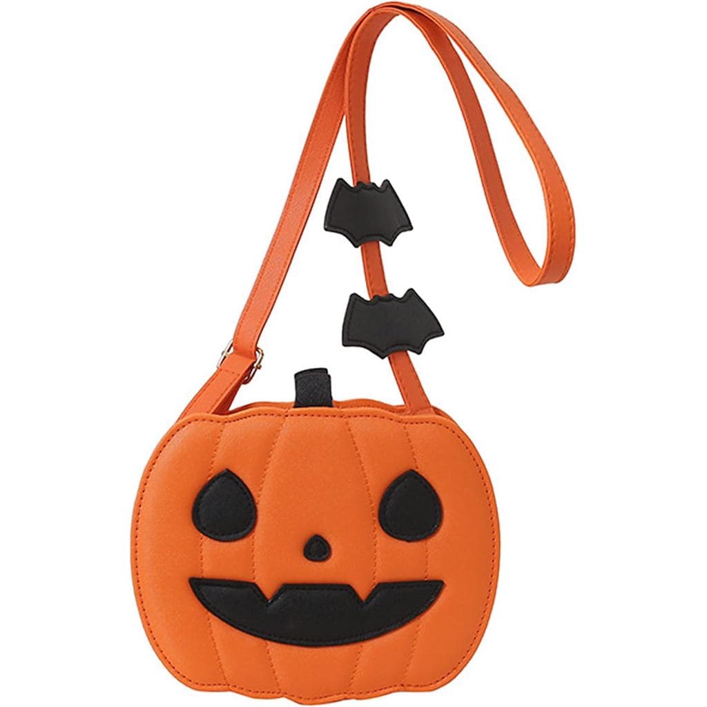 Bolsa Transversal de Abóbora para Halloween, Bolsas Transversais para Mulheres, Bolsa de Ombro em Forma de Abóbora em Co