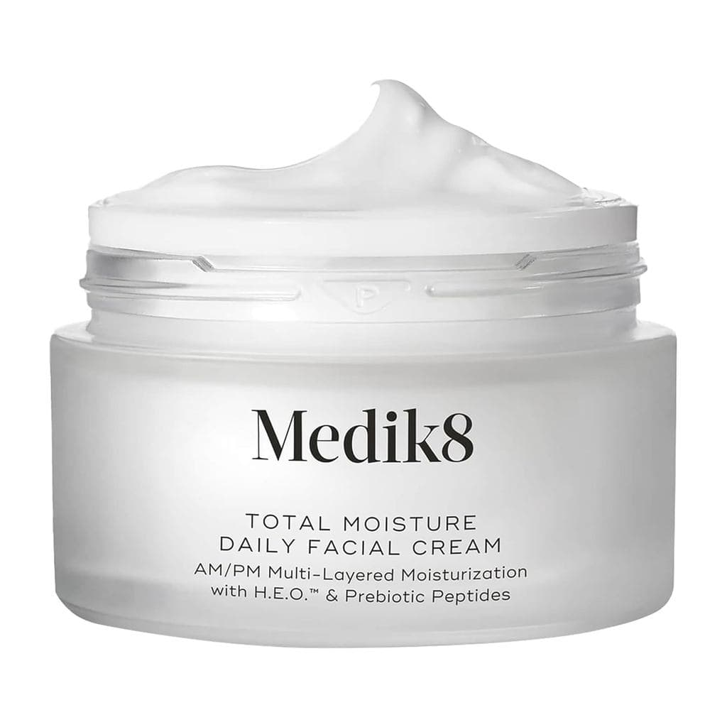 Creme Facial Diário Medik8 Total Moisture - Hidratante Facial com Peptídeos e Ácido Hialurônico - Creme Facial que Forta