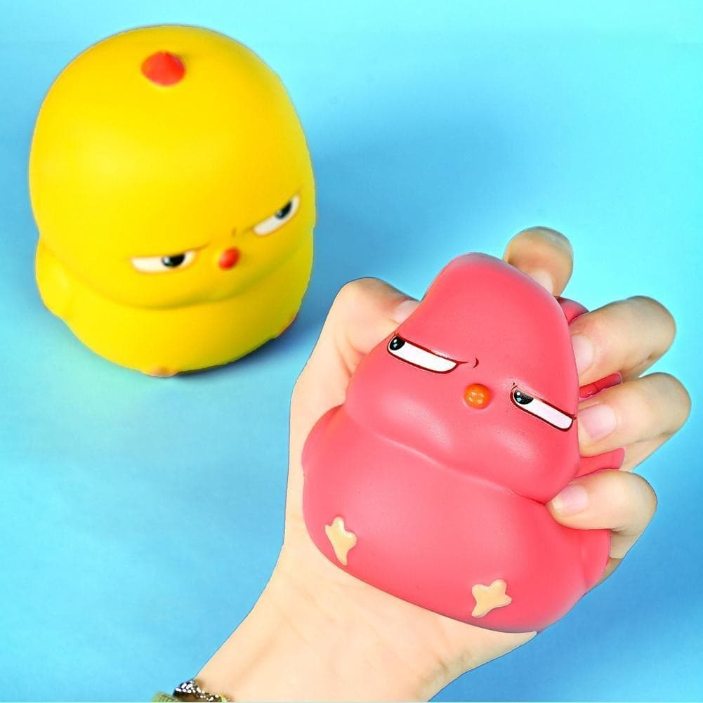 Bonito Warbie Wobi Brinquedo De Descompressão Leite Frango Recuperação Lenta Alívio Estresse Brinquedos Para Meninos Y7e