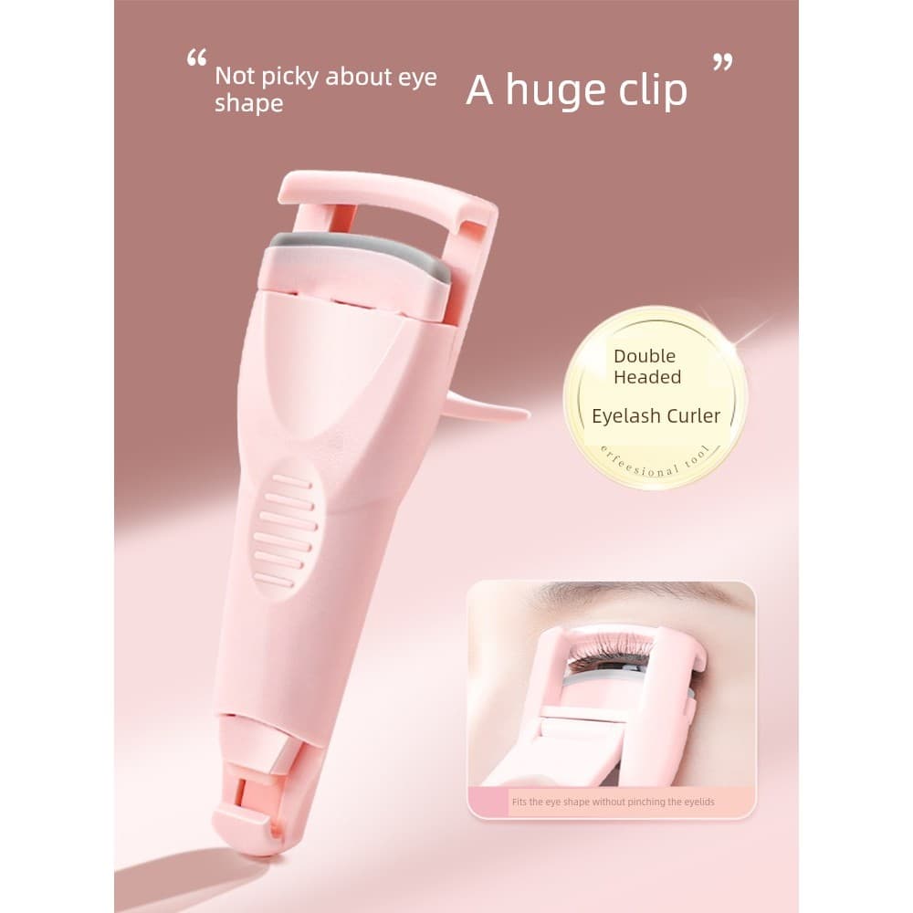 Modelador de cílios de duas cabeças Curling estilo de longa duração cílios inferiores parcial modelador de cílios senhor