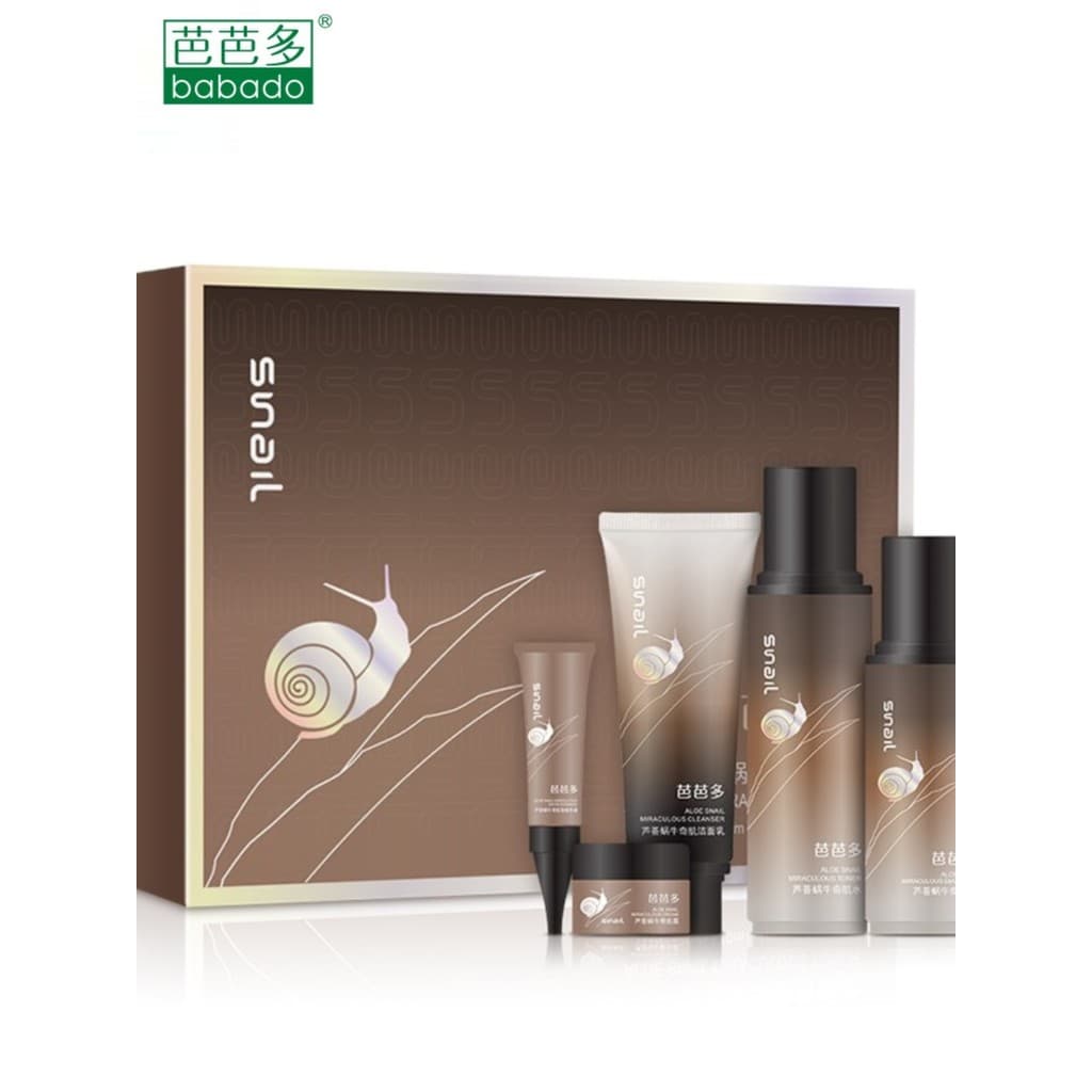 BABADO/BABADO Aloe Vera Caracol Milagre Conjunto Calmante Reparação Condicionador Nutritivo Oficial Produto Genuíno Mono