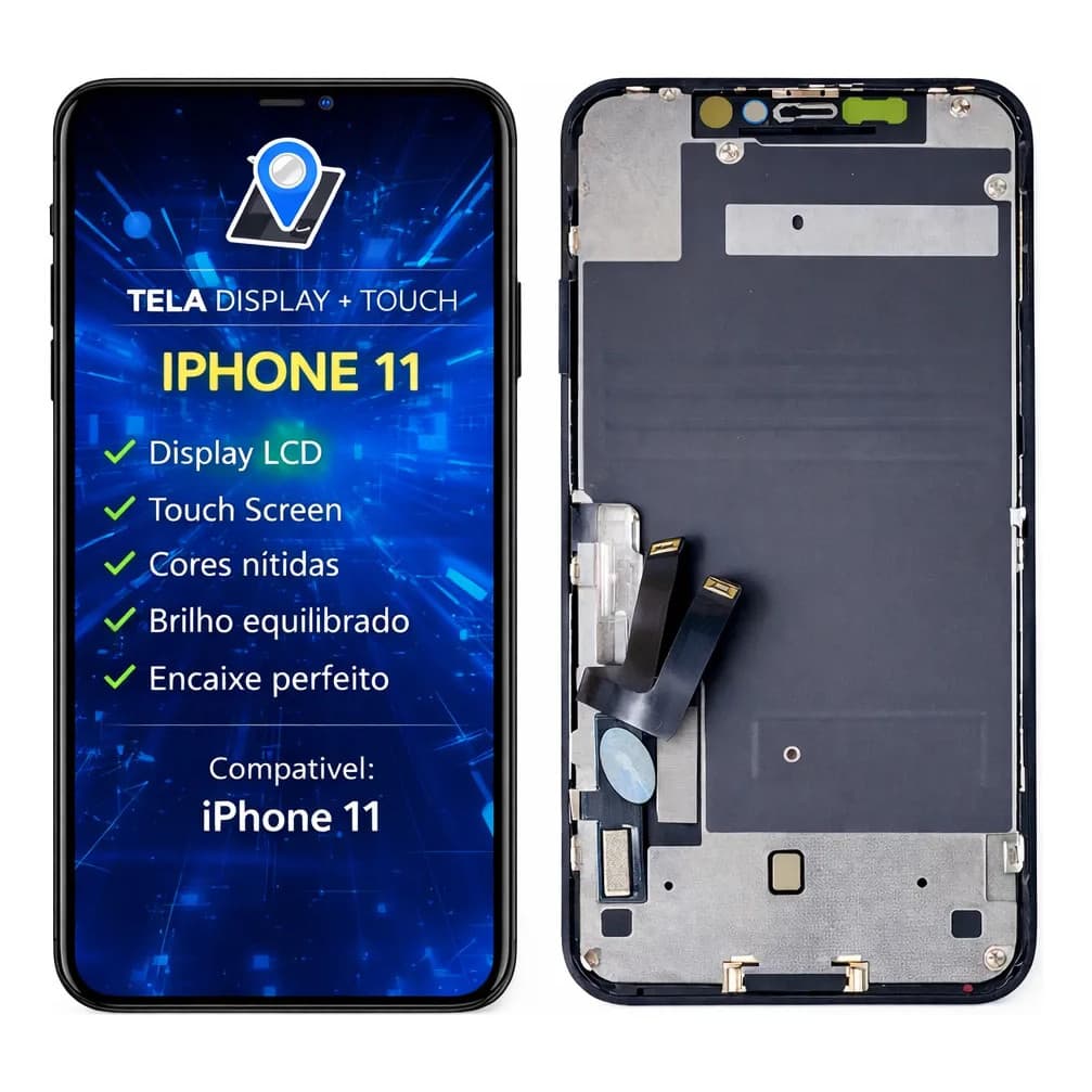 Tela Frontal Iphone 11 Lcd -TELA NOVA