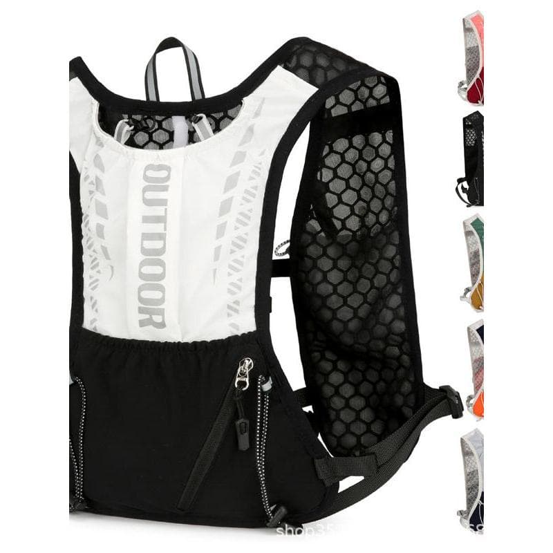 Caminhadas ao ar livre caminhadas mochila feminina Ultra-leve respirável colete ciclismo suor-absorvente esportes corren