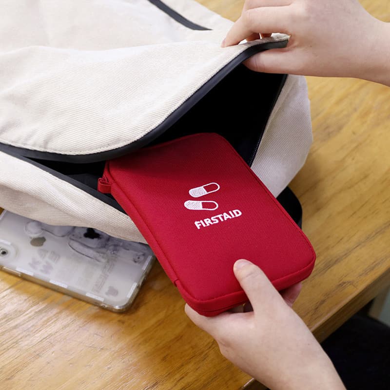 Saco de prevenção de epidemias portátil crianças estudantes do ensino fundamental saco de saúde de armazenamento portáti