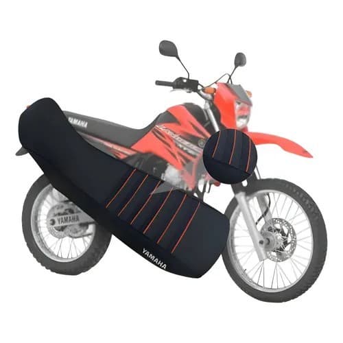 Capa De Banco 5inco 5sp Lander  Antiderrapante capa de assento xtz lander 250 alta qualidade yamaha xtz 250