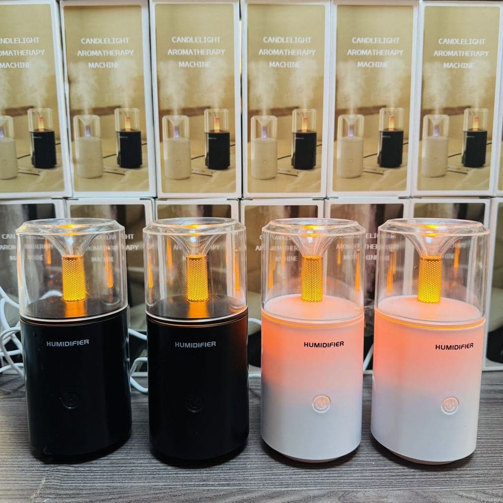 Umidificador de carro novo estilo difusor de Aroma do carro grande nevoeiro atmosfera luz interior Mini difusor Desktop