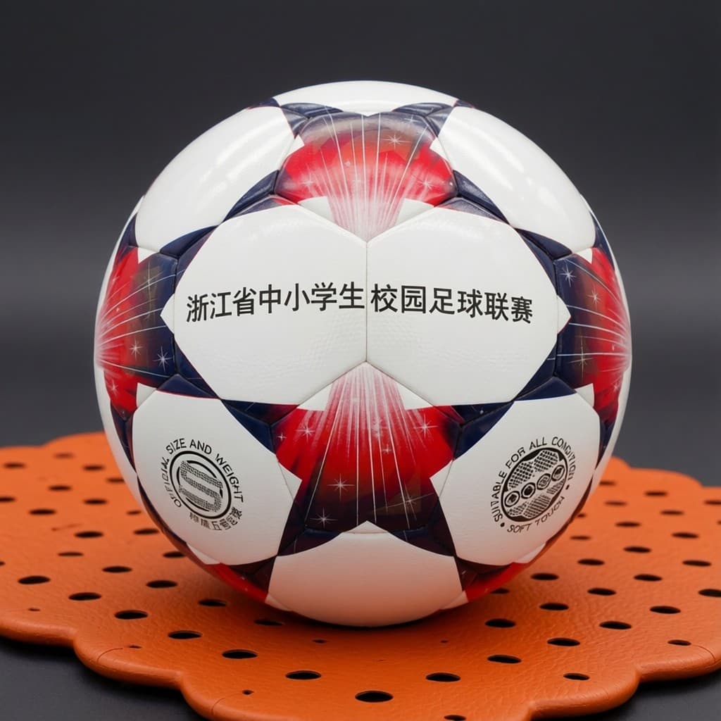 Migel MF51A Alta Elástica No. 5 Futebol Espelho Duplo Material PU Zhejiang Alunos do Ensino Fundamental Bola Oficial da