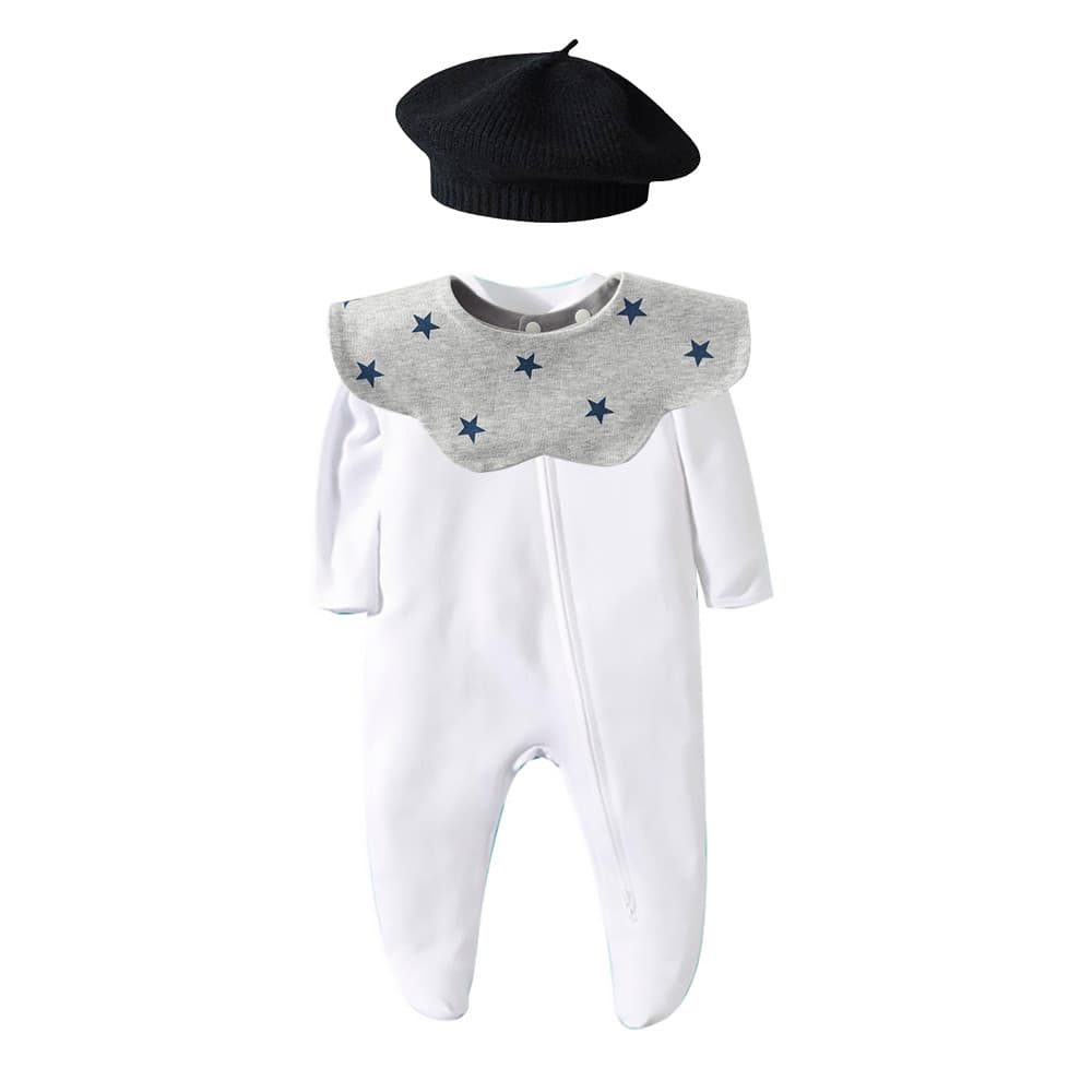 Macacão de bebê de manga comprida macacão com zíper pijamas foto do bebê macacão terno pijamas roupas infantis do bebê