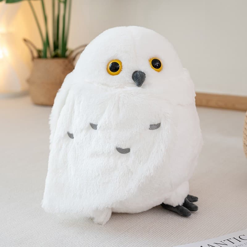 Simulação transfronteiriça cabeça torta matar coisas fofas coruja gorda brinquedo de pelúcia boneca travesseiro meninos