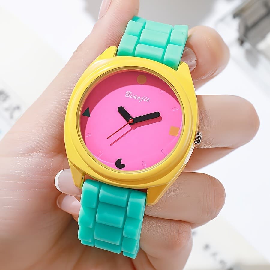 Relógio Feminino Estilo Retrô Elegante, Design Simples e Moderno, Relógio Quadrado de Quartzo