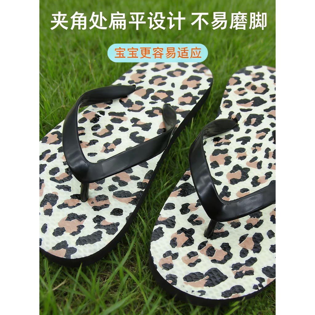 2026 novo estilo doce dos desenhos animados Graffiti Flip-Flops meninas verão EVA antiderrapante sandálias planas sapato