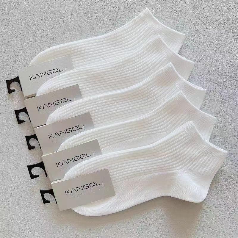 Meias masculinas desodorante Anti-pé ar puro algodão feminino verão estilo fino agulha dupla meias curtas absorventes de