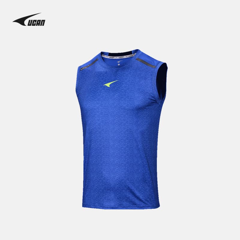 Ucan Ruike Verão Esportes Treinamento Abrangente Stretch Slim-fit Colete Fitness Secagem Rápida Respirável