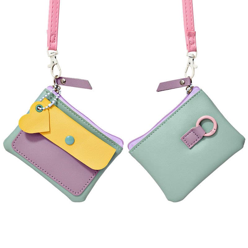 Bonito pequena carteira feminina leve pequeno Halter moeda bolsa Mini pequeno saco estudante crianças portátil saco de m