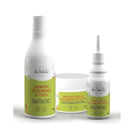 KIT BETOBITA ANTIQUEDA CRESCIMENTO FORCA TONICO CABELO HAIR