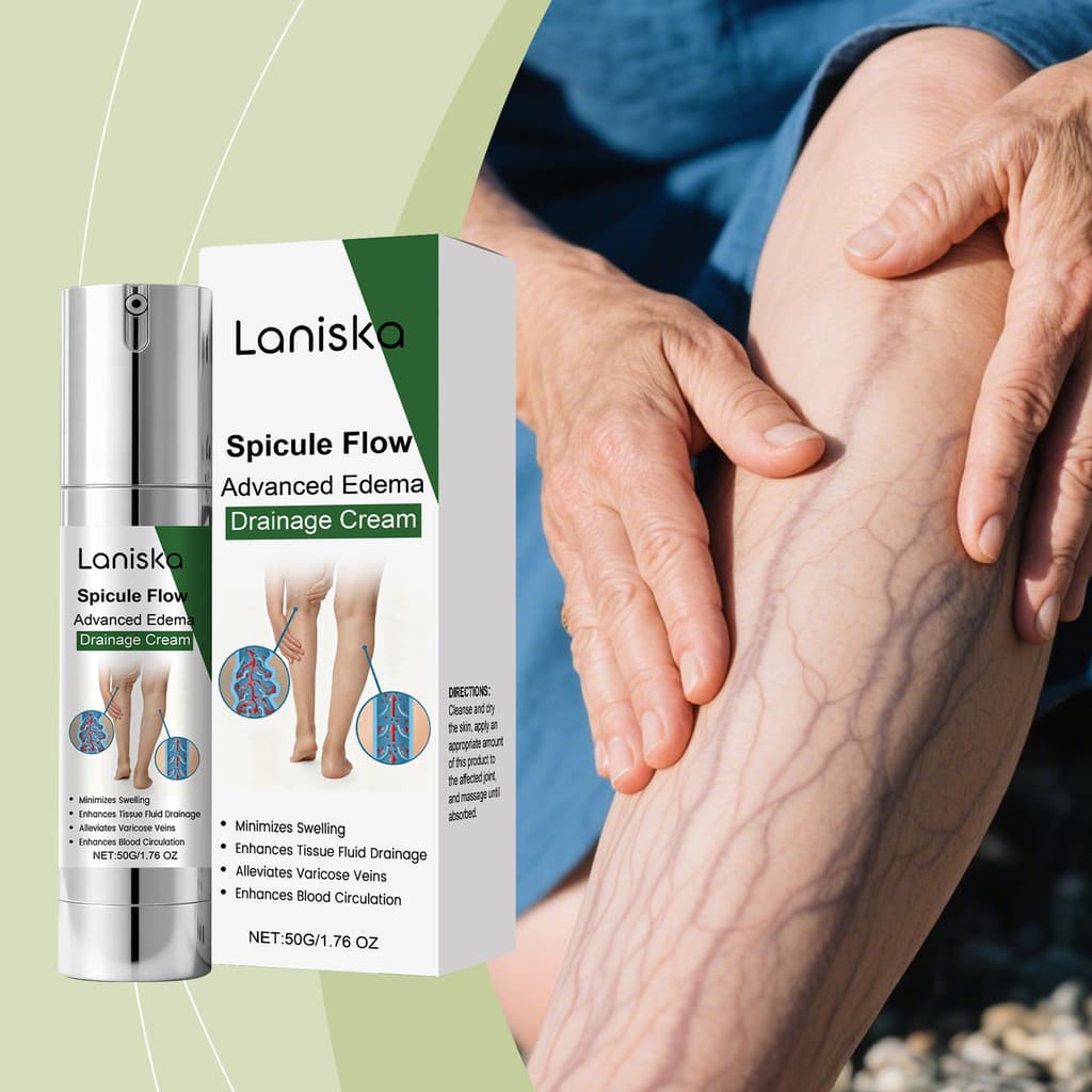 para Cuidado das Pernas LANISKA - hidratante e massageador para os músculos da panturrilha, proporcionando c