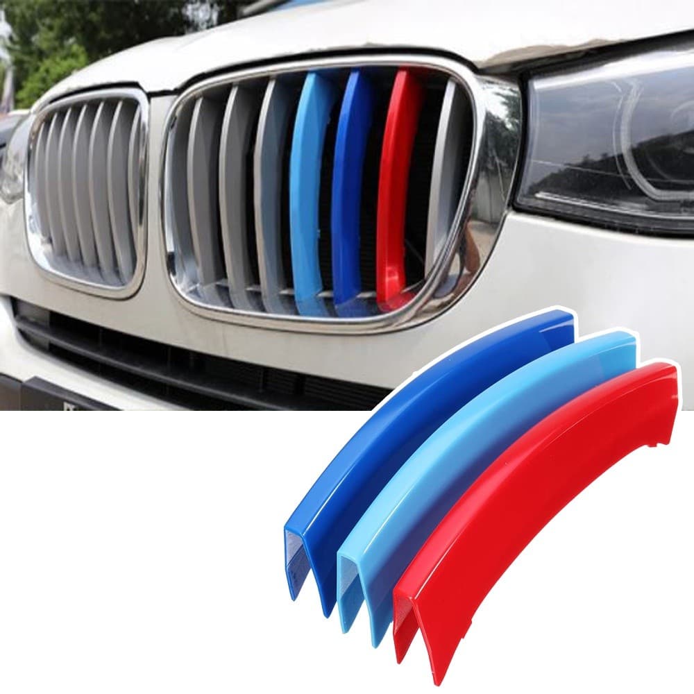 Acessorios BMW Capa Da Grade Aplique M Cores X3 X4 2012 A 2018 F25 F26