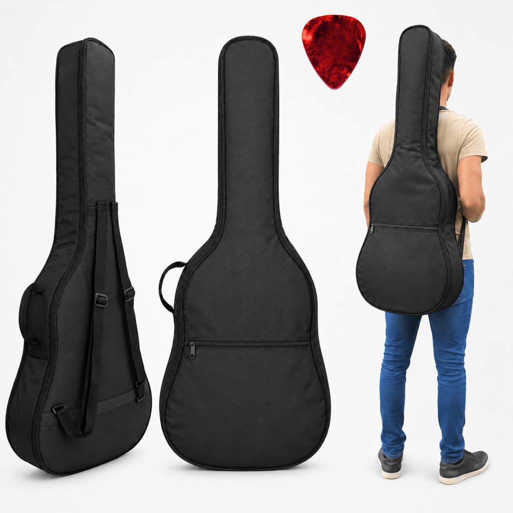 Capa Luxo Bag Estofado P/ Violao Clássico Acolchoada Espuma