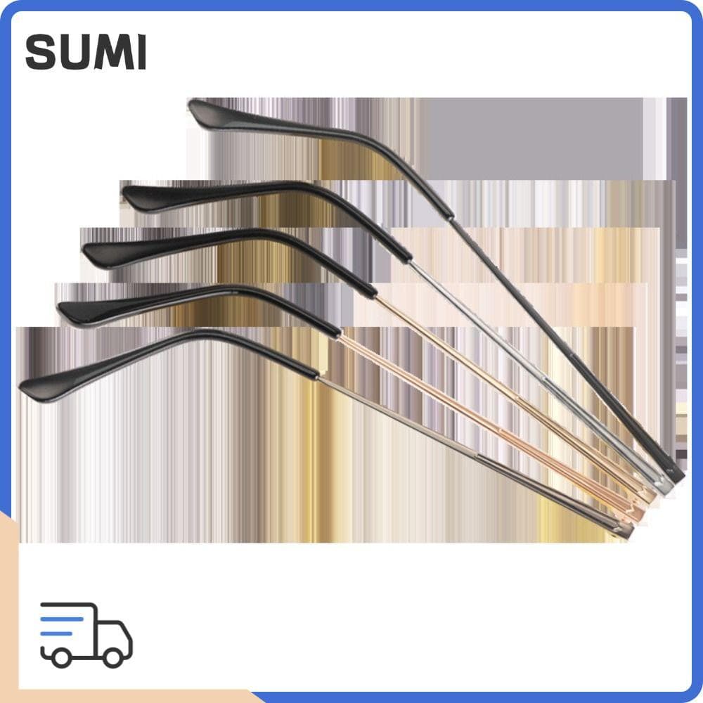 LUCKY-SUMI Perna De Substituição , Braço De Óculos De Metal Com Dentes Duplos , Ferramenta De Reparo Sol , Armação Antid