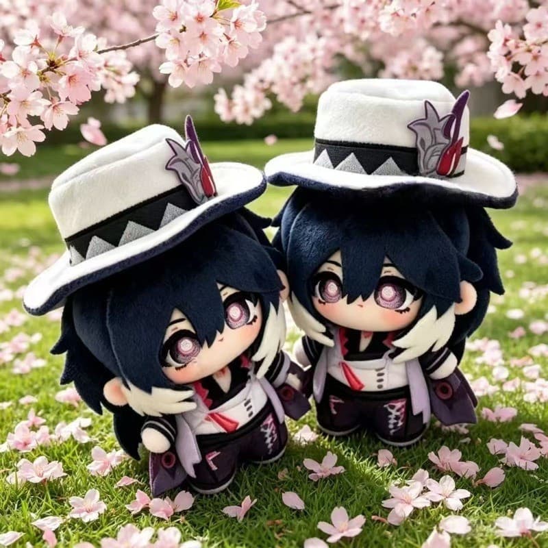 Honkai Estrela Ferroviário Boothill 10cm Mini Plushie Boneca De Algodão Adorável Jogo Mercadoria Saco Pingente Bonito Br