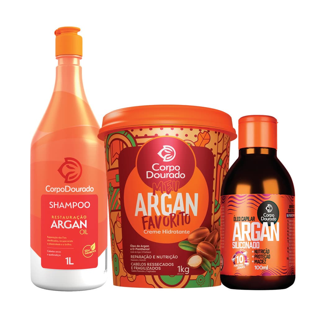 KIT CAPILAR MEU ARGAN FAVORITO